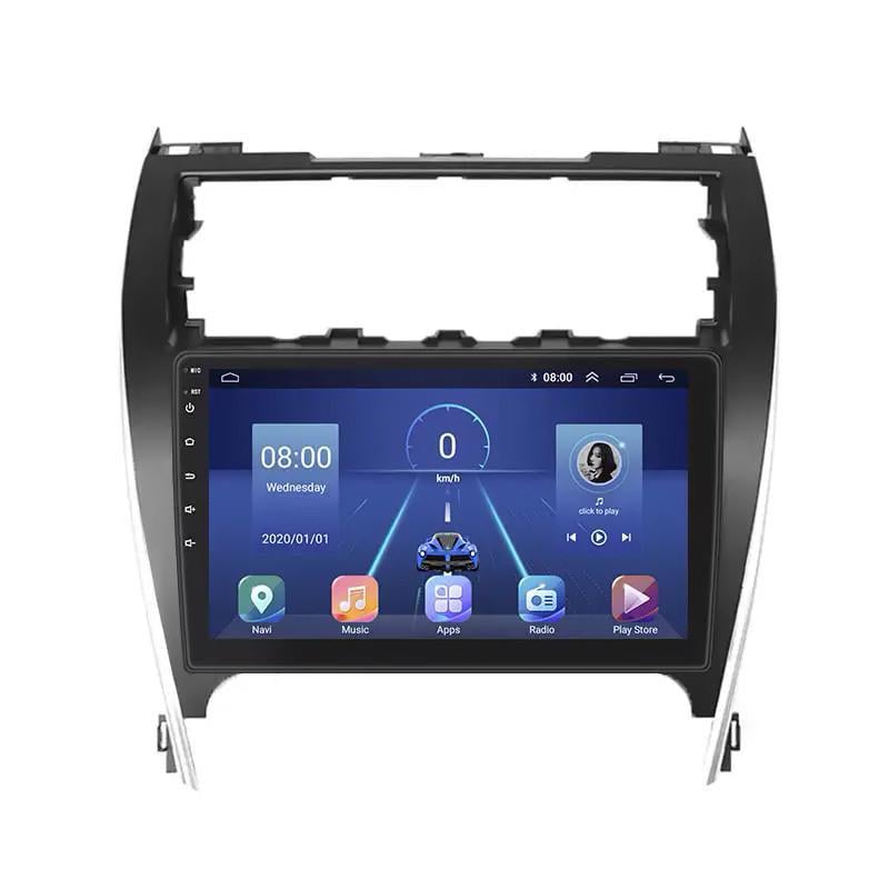 Автомагнитола штатная Lesko для Toyota Camry USA VII V55 2011-2015 10" 6/128Gb 4G Wi-Fi GPS Top MOB