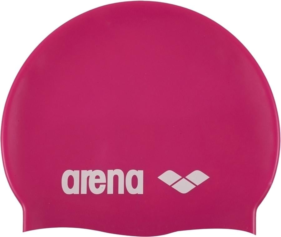 Шапочка для плавання Arena CLASSIC SILICONE Темно-рожевий (91662-091)