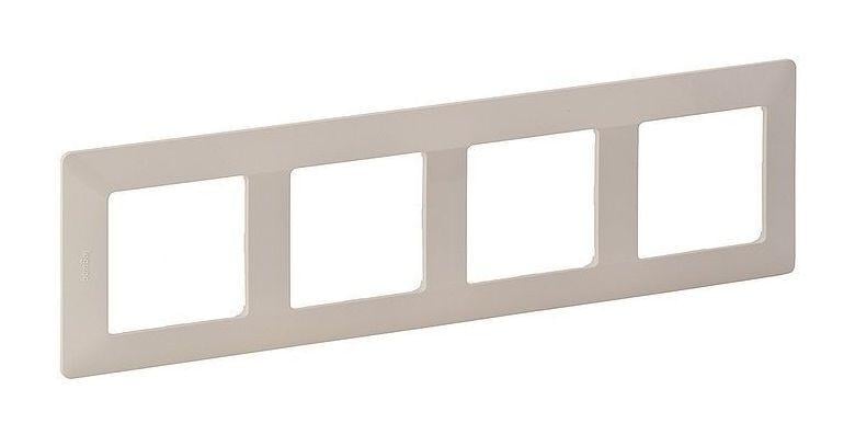 Рамка Legrand Valena Life 4 поста Слоновая кость (ERC-754044)