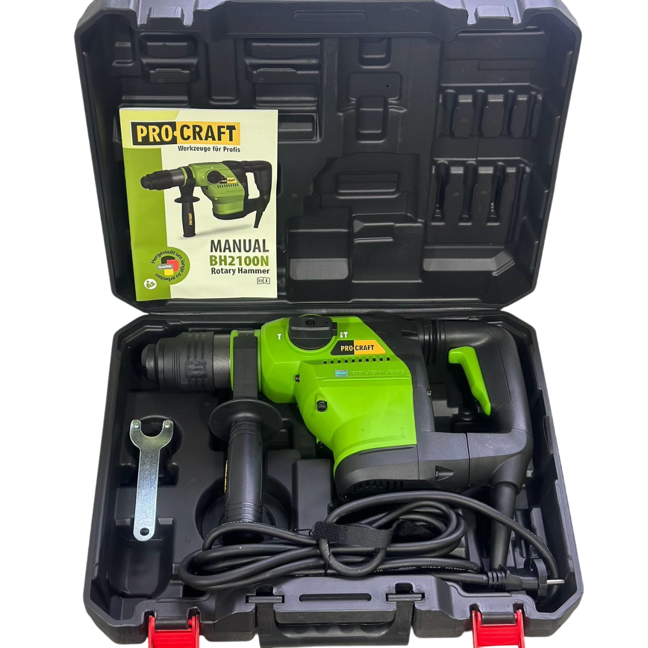 Перфоратор безщітковий ProCraft BH2100N 8Дж SDS PLUS - фото 4