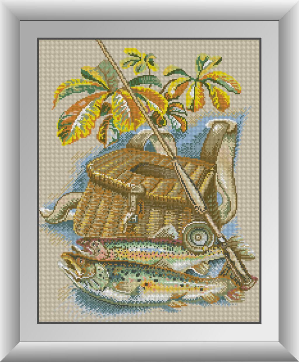 Алмазная мозаика Dream Art Улов 43x55 см (DA.30493)