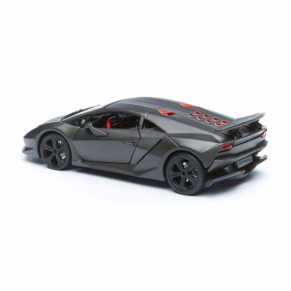 Ігрова машинка Bburago Lamborghini Sesto Elemento 1:24 Сірий (18-21061) Ігрова машинка Bburago Lamborghini Sesto Elemento 1:24 Сірий (18-21061)
