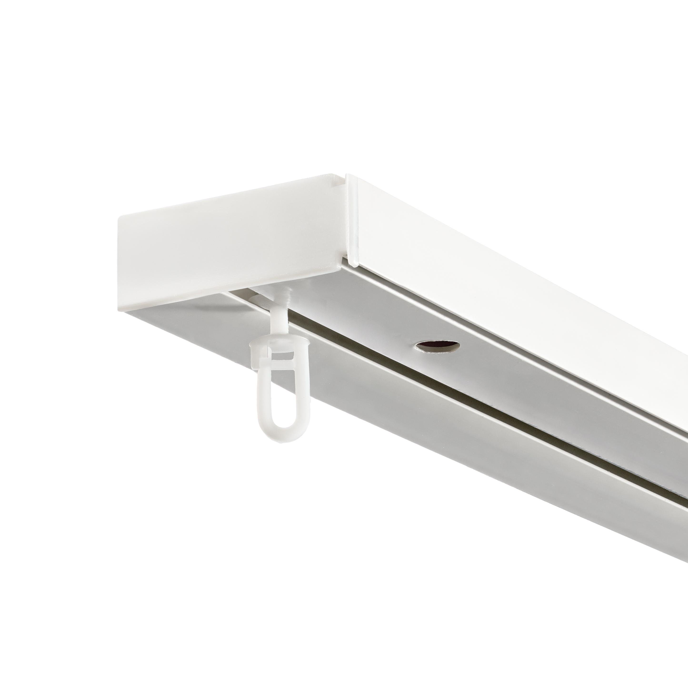 Потолочный карниз усиленный Plastidea для штор одинарный 250 см