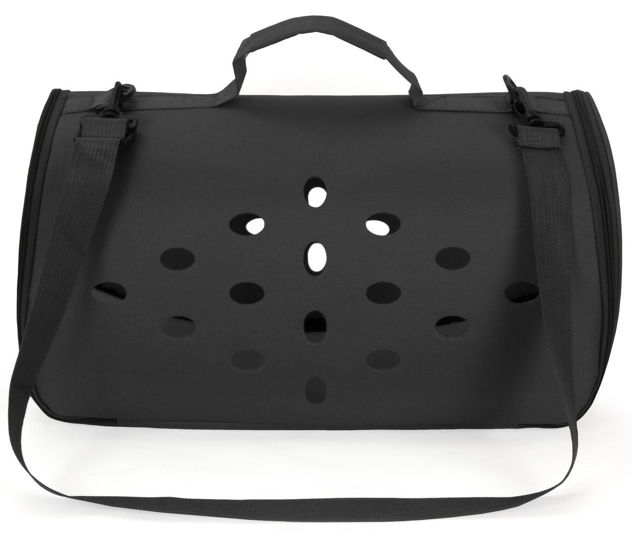 Сумка для переноски домашних питомцев CosmoPet CP-12 48x26x25 см Black (3_06548)
