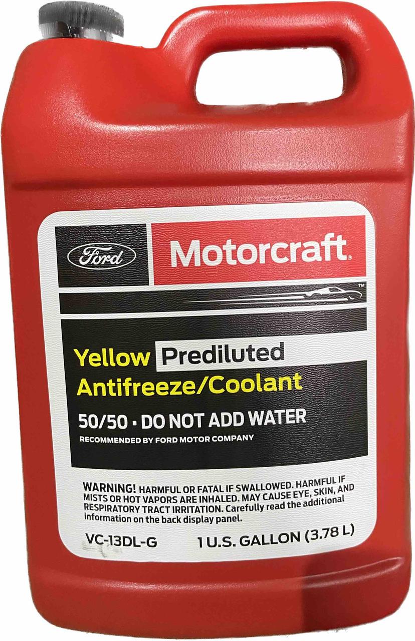 Антифриз Ford Motorcraft Yellow Antifrize готов 3,785 л (VC13DLG)