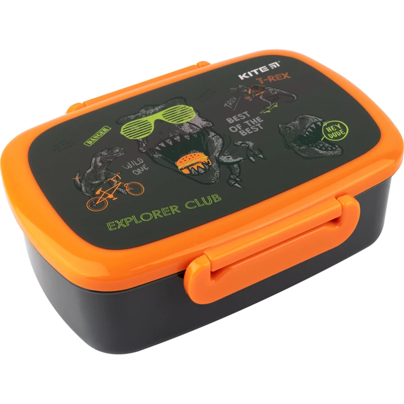 Ланчбокс KITE T-Rex с наполнением 750 мл (K22-163-3)