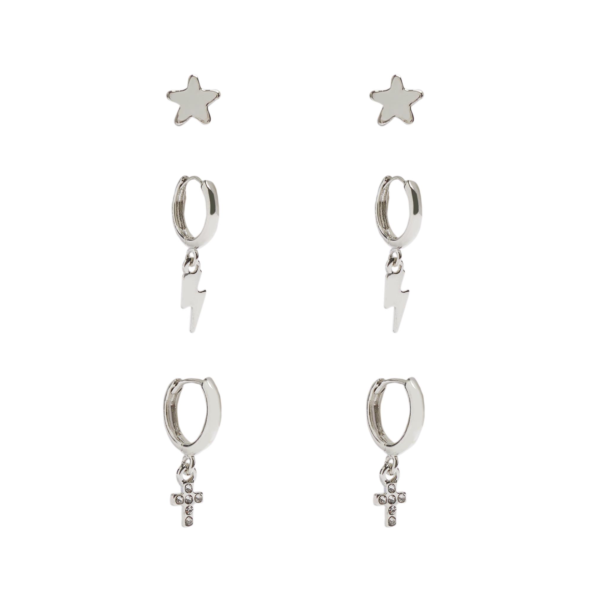 Женские серьги Parfois 185129 ONE Серебряный