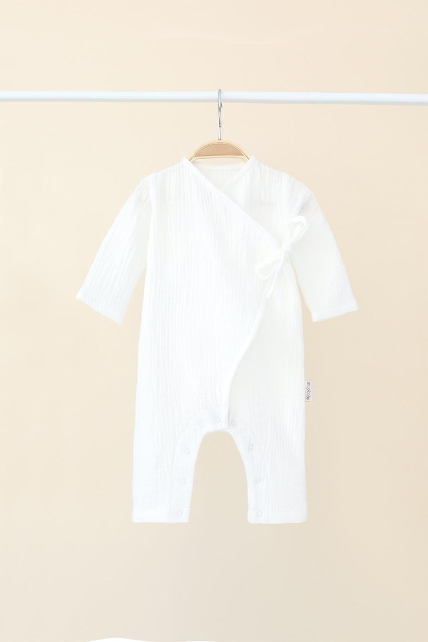 Ромпер дитячий Mag Baby Letty мусліновий 74 см 6-9 міс. Молочний (2547912947) Ромпер дитячий Mag Baby Letty мусліновий 74 см 6-9 міс. Молочний (2547912947)