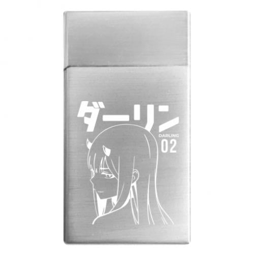 Зажигалка газовая Zero Two Girl Серебряный (12864865-49-158631)