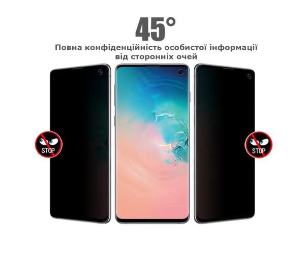 Гидрогелевая пленка iNobi Privacy Matte для Huawei Y9 2019 (Антишпион) - фото 2