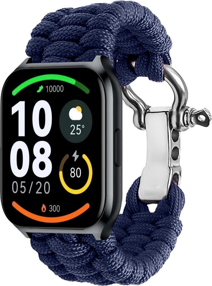 Ремешок из паракорда Ruper для смарт-часов Haylou Watch 2 Pro LS02 Pro Dark Blue (40831-5D)