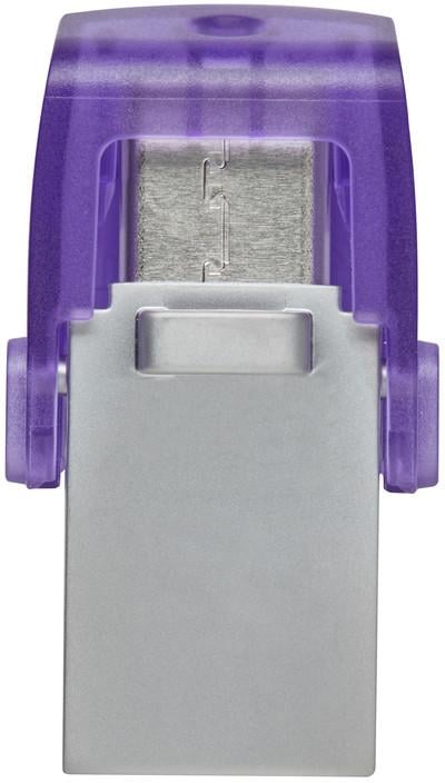 Флэш-память USB Kingston DataTraveler microDuo 3C 64 Гб USB-A/USB-C (DTDUO3CG3/64GB) - фото 3 Флэш-память USB Kingston DataTraveler microDuo 3C 64 Гб USB-A/USB-C (DTDUO3CG3/64GB) - фото 3
