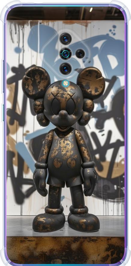 Чехол на Vivo V17 Bronze kaws v2 (6098sp-1819-42517)