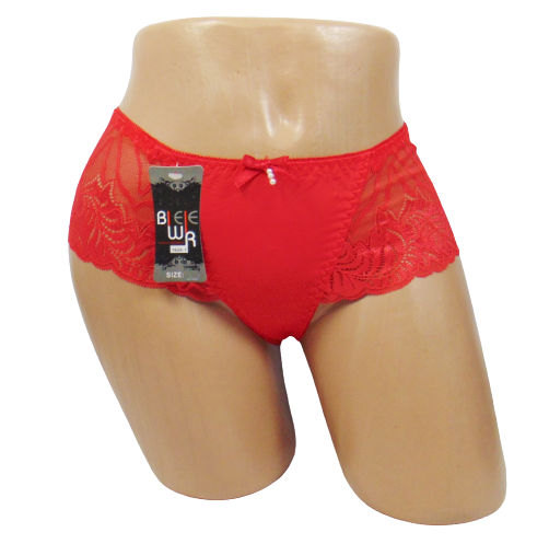 Женские трусики бразилиана Biweier 19291 XL Красный (1684389356)