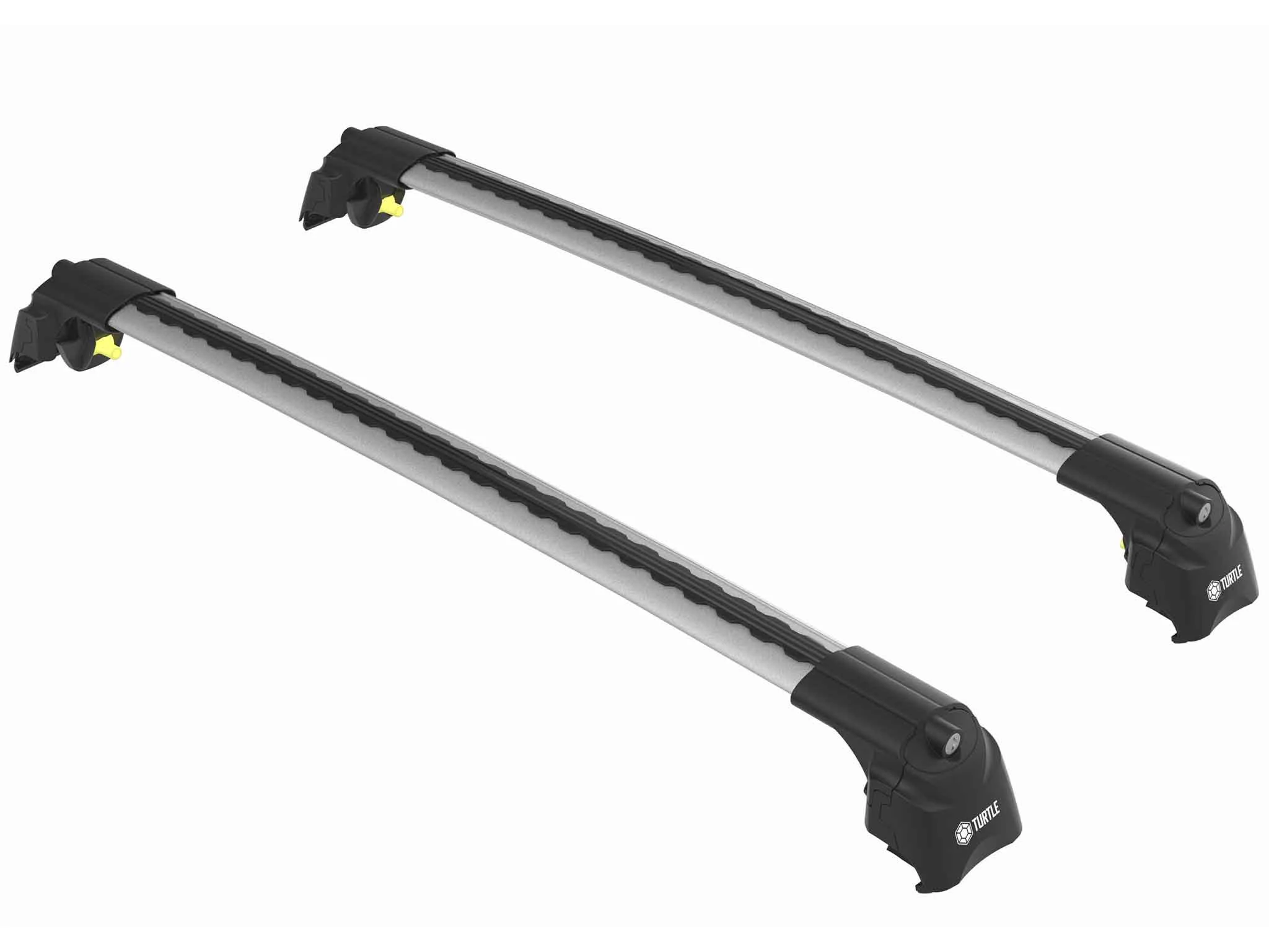 Багажник на рейлинги Turtle AIR 2 BMW 2-SERIA 2013-2021 F22/F23 Серебристый 2009kit (75111528)