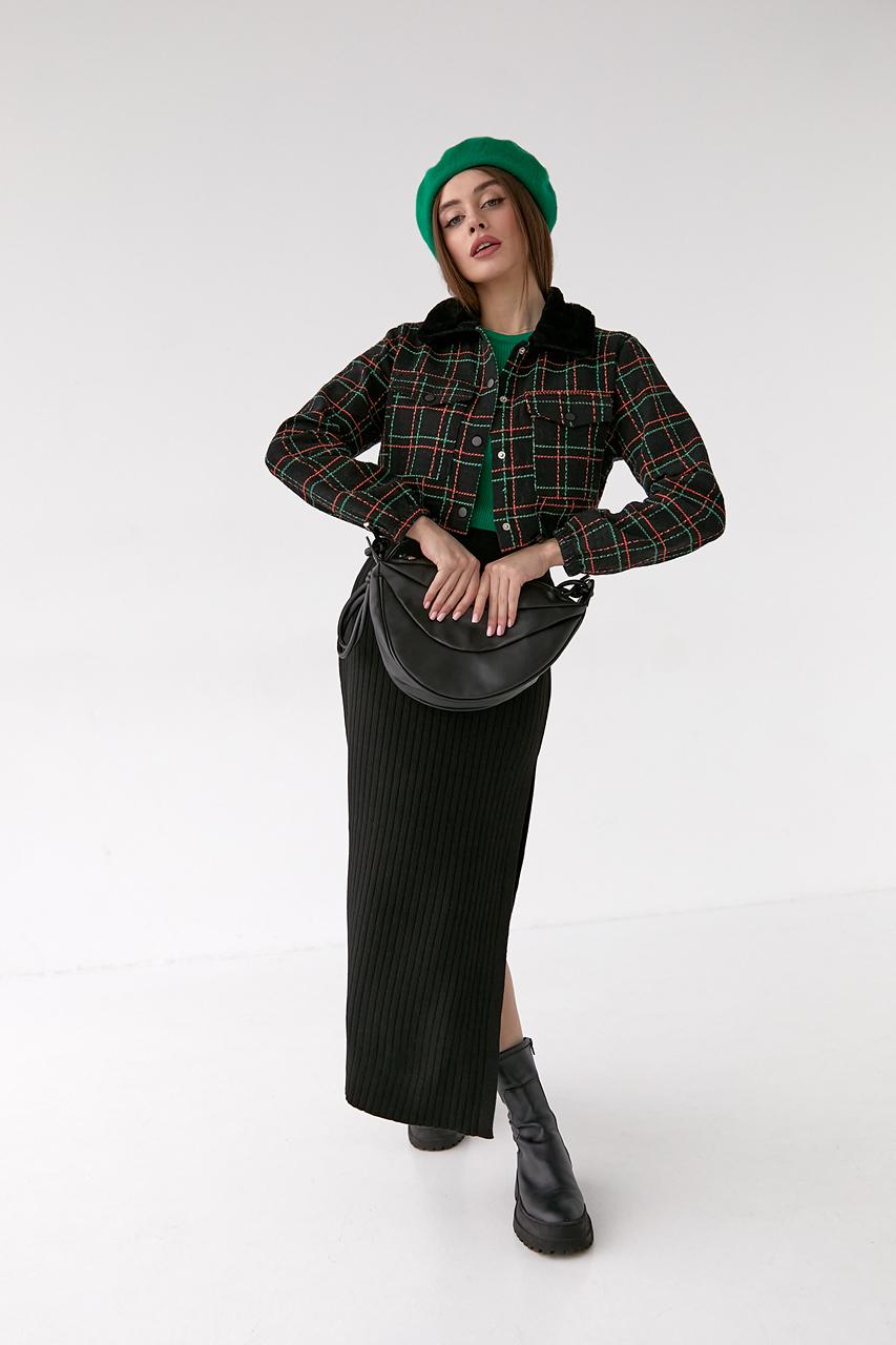 Жакет короткий M Черный (1966) - фото 5