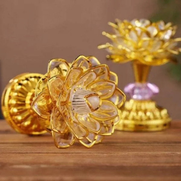 LED-світильник Квітка лотоса 7 кольорів підсвічування (C01418) - фото 8 LED-світильник Квітка лотоса 7 кольорів підсвічування (C01418) - фото 8