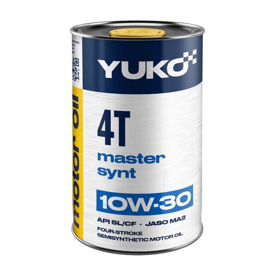 Моторна олива YUKO MASTER SYNT 4Т 10W-30 API SL/CF 0,6 л (23243)