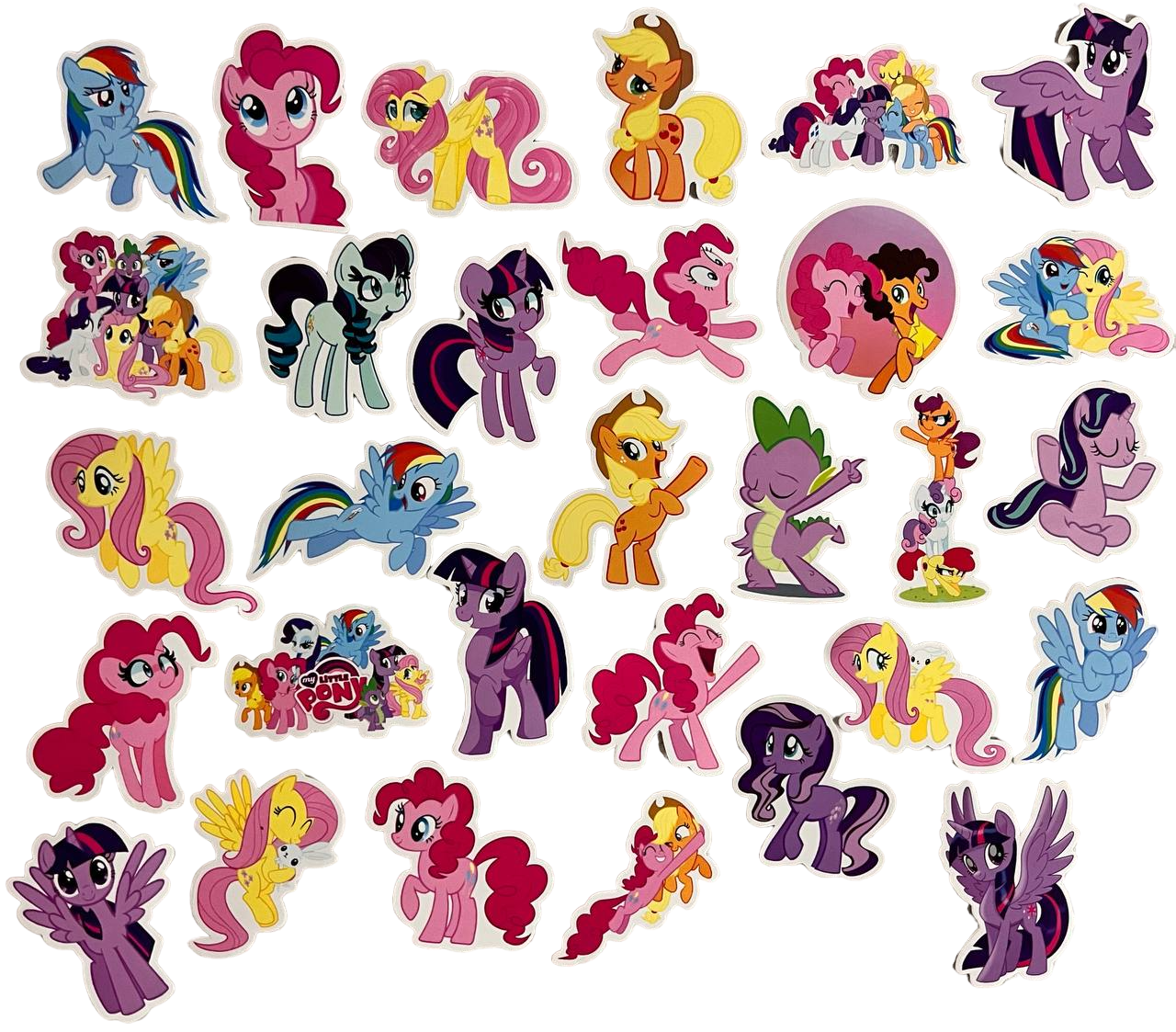 Стікери вінілові Май Літтл Поні 30 шт. (9)