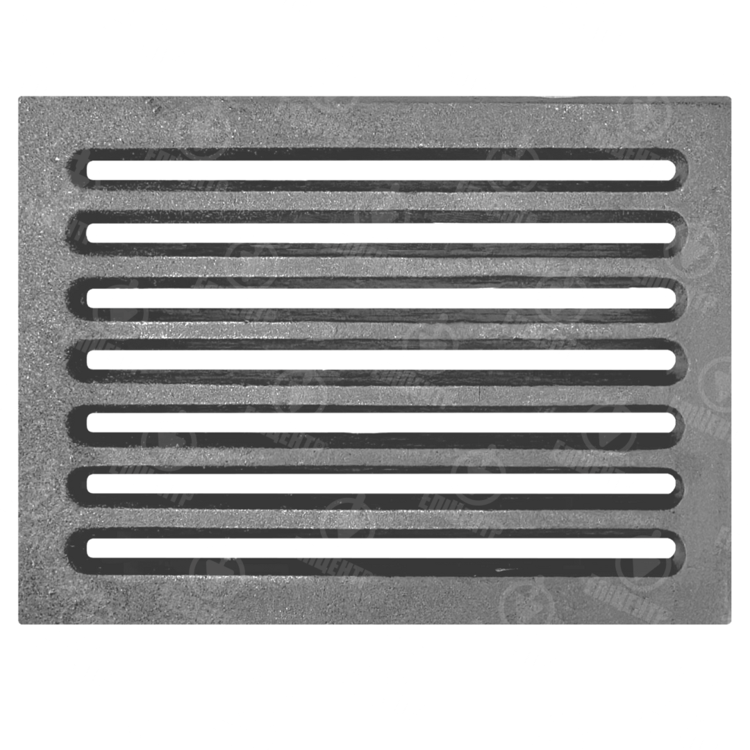 Решетка колосниковая Булат РК-1 для печи и камина чугунная 225x165 мм