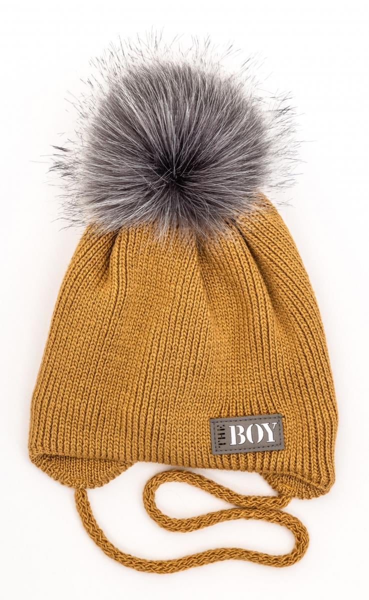 Шапка детская зимняя Alex Бой 46-50 см Кирпичный