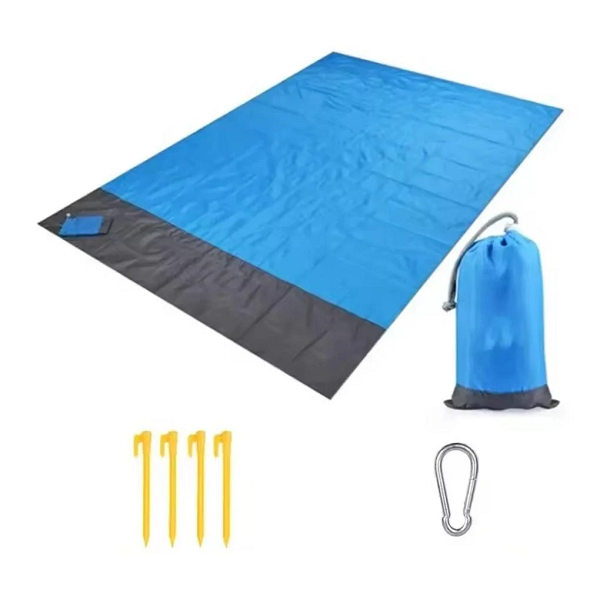 Універсальна підстилка туристична 200x140 см для пляжу, намету, пікніка Blue