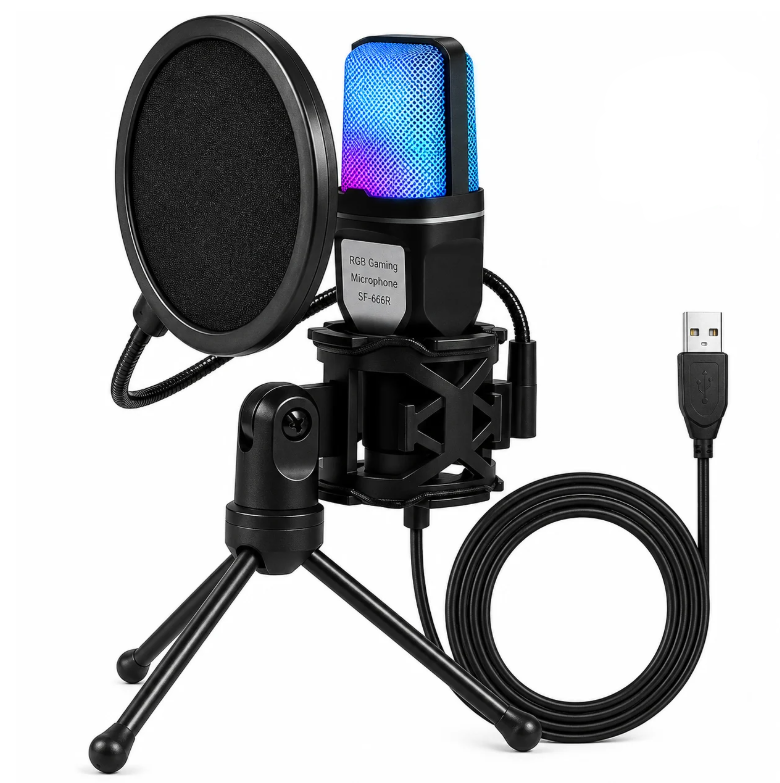 Мікрофон-USB конденсаторний Yanmai SF666R (1012-736-00) Мікрофон-USB конденсаторний Yanmai SF666R (1012-736-00)