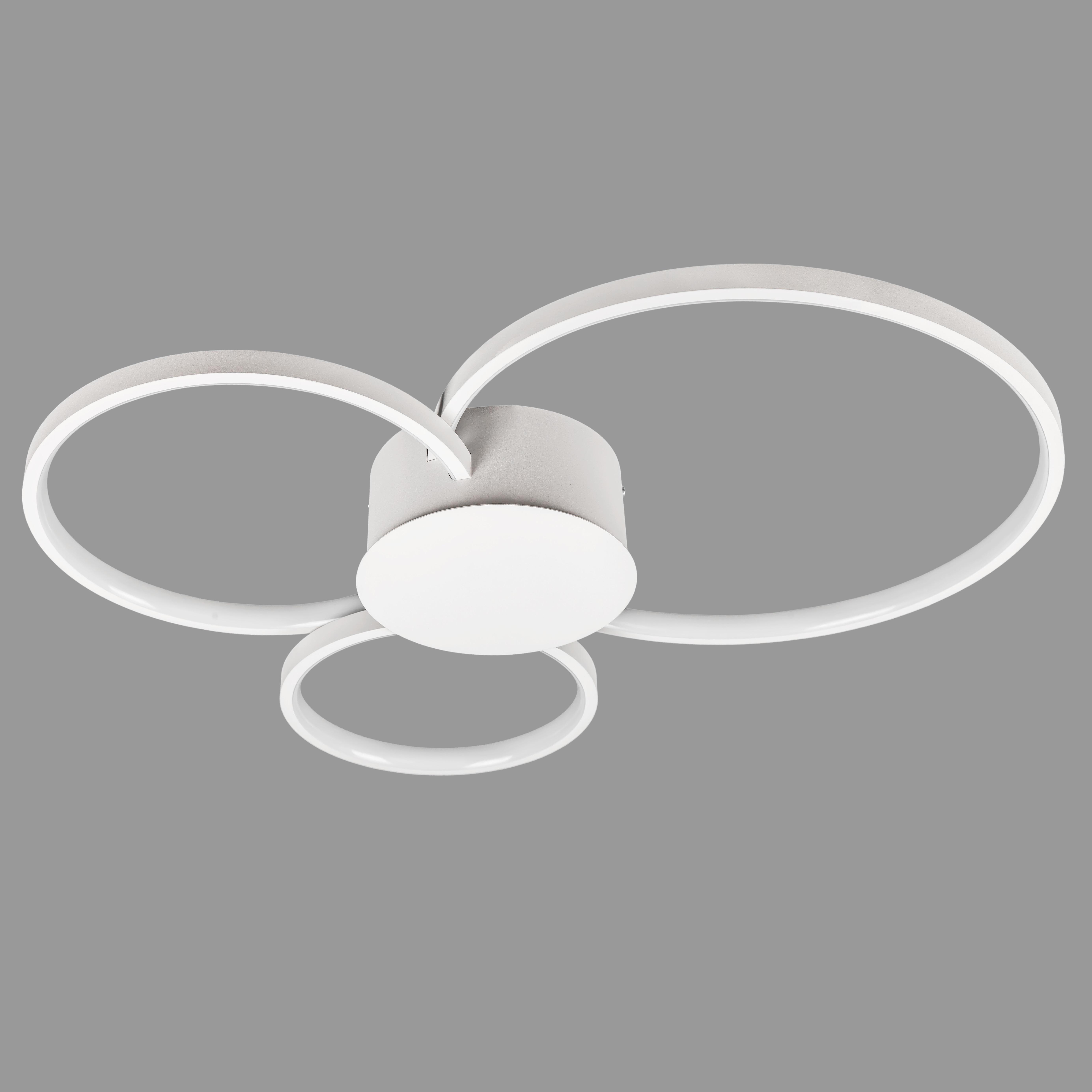 Люстра потолочная современная с пультом светодиодная 56W Белый (87-1036 WH) Люстра потолочная современная с пультом светодиодная 56W Белый (87-1036 WH)