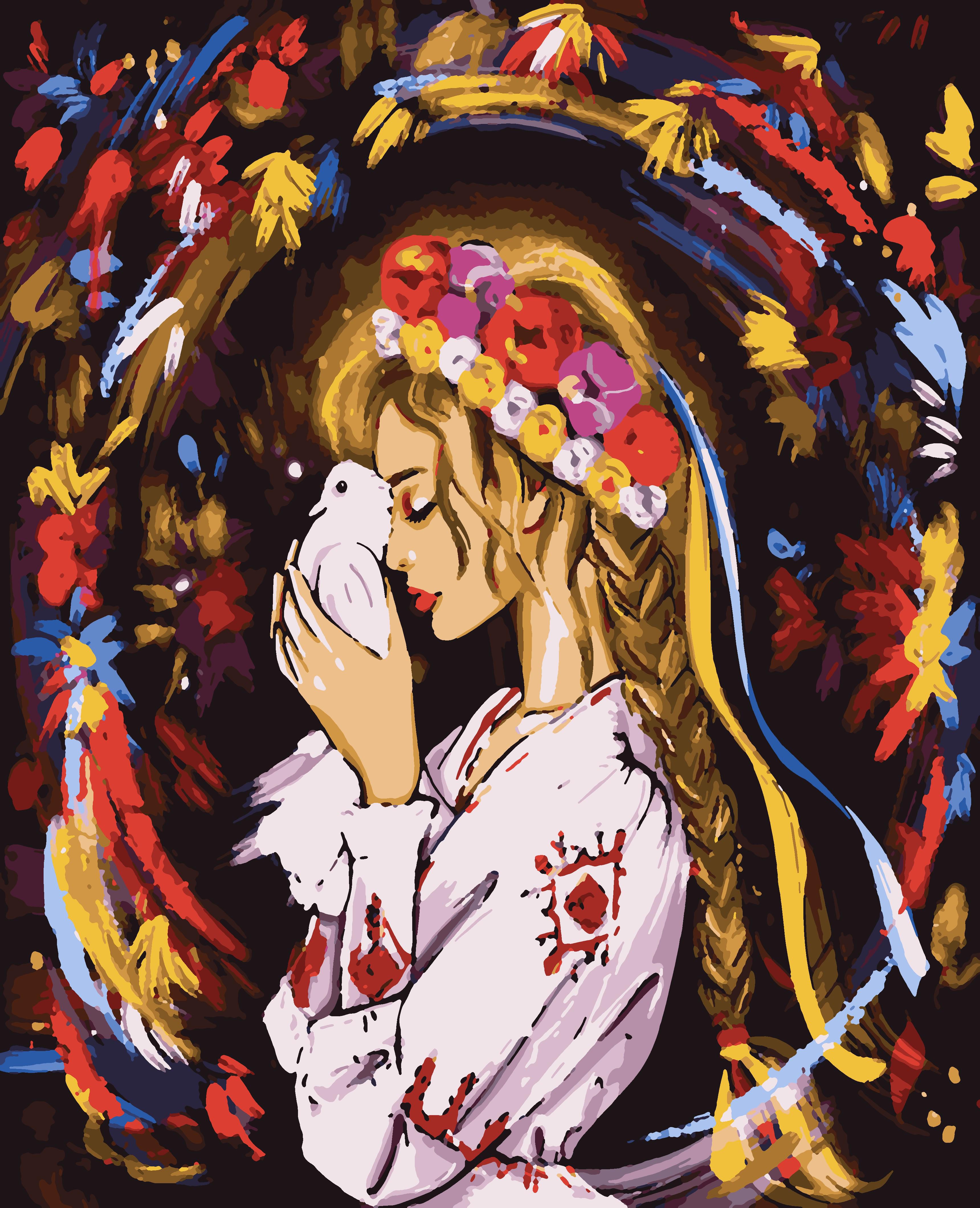 Картина по номерам Artissimo Надежда на мир 40x50 см (ART-B-9103) Картина по номерам Artissimo Надежда на мир 40x50 см (ART-B-9103)
