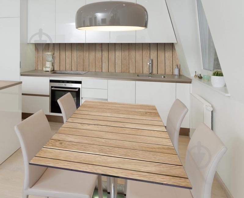 Наклейка 3Д вінілова на стіл Zatarga "Без сучка" 650х1200 мм (Z184283/1st)