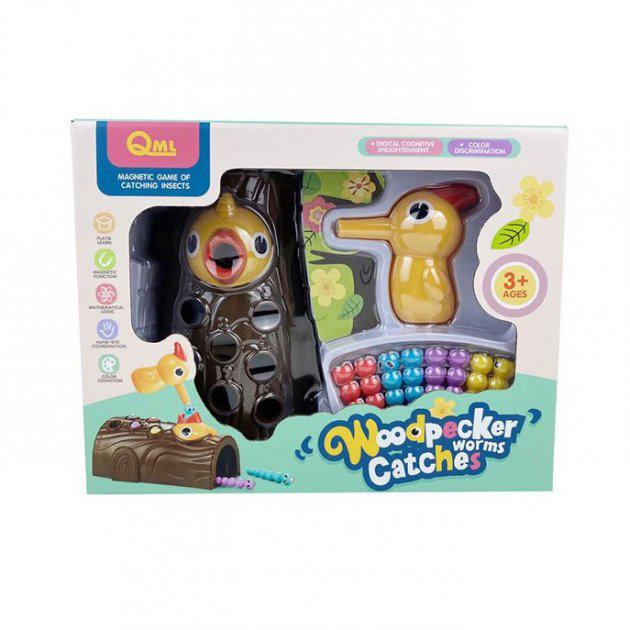 Магнитная игра Bambi Накорми  дятла (M9J)