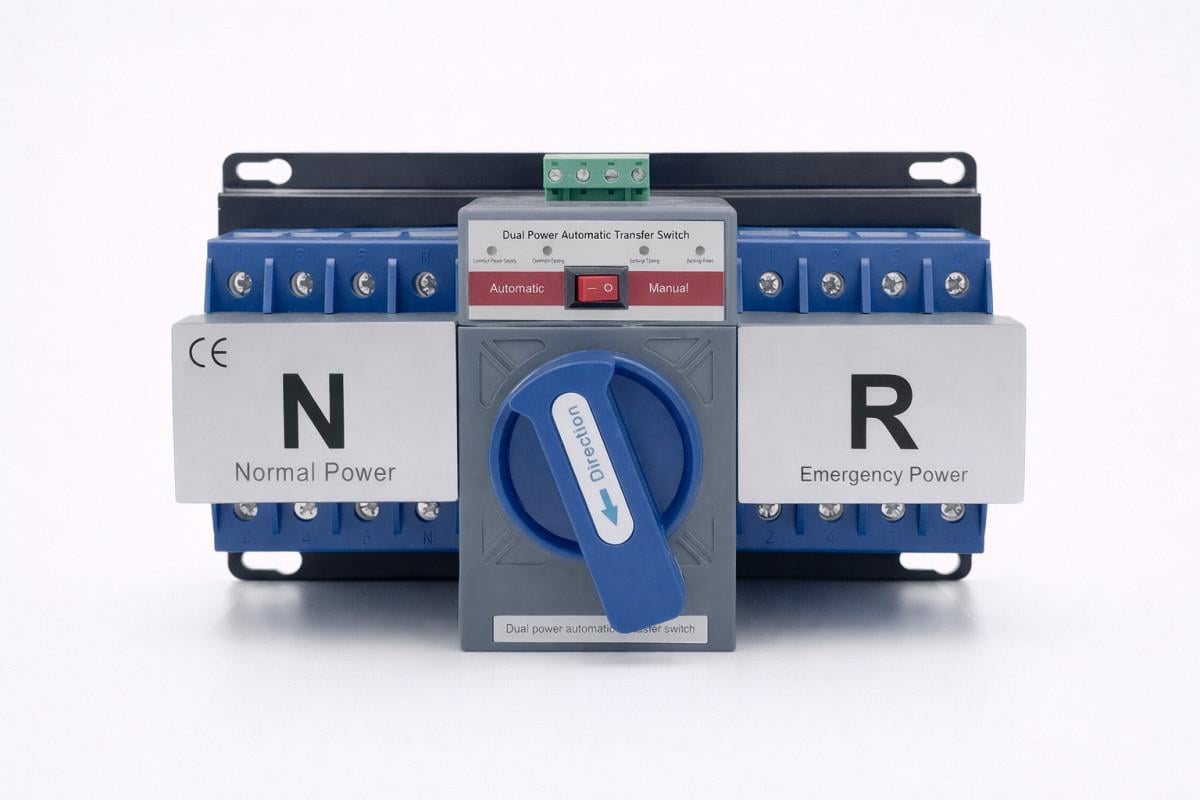 Автомат введення резерву AR.E ARQ2CB-63 4P 63A 400V Синій (33864306)