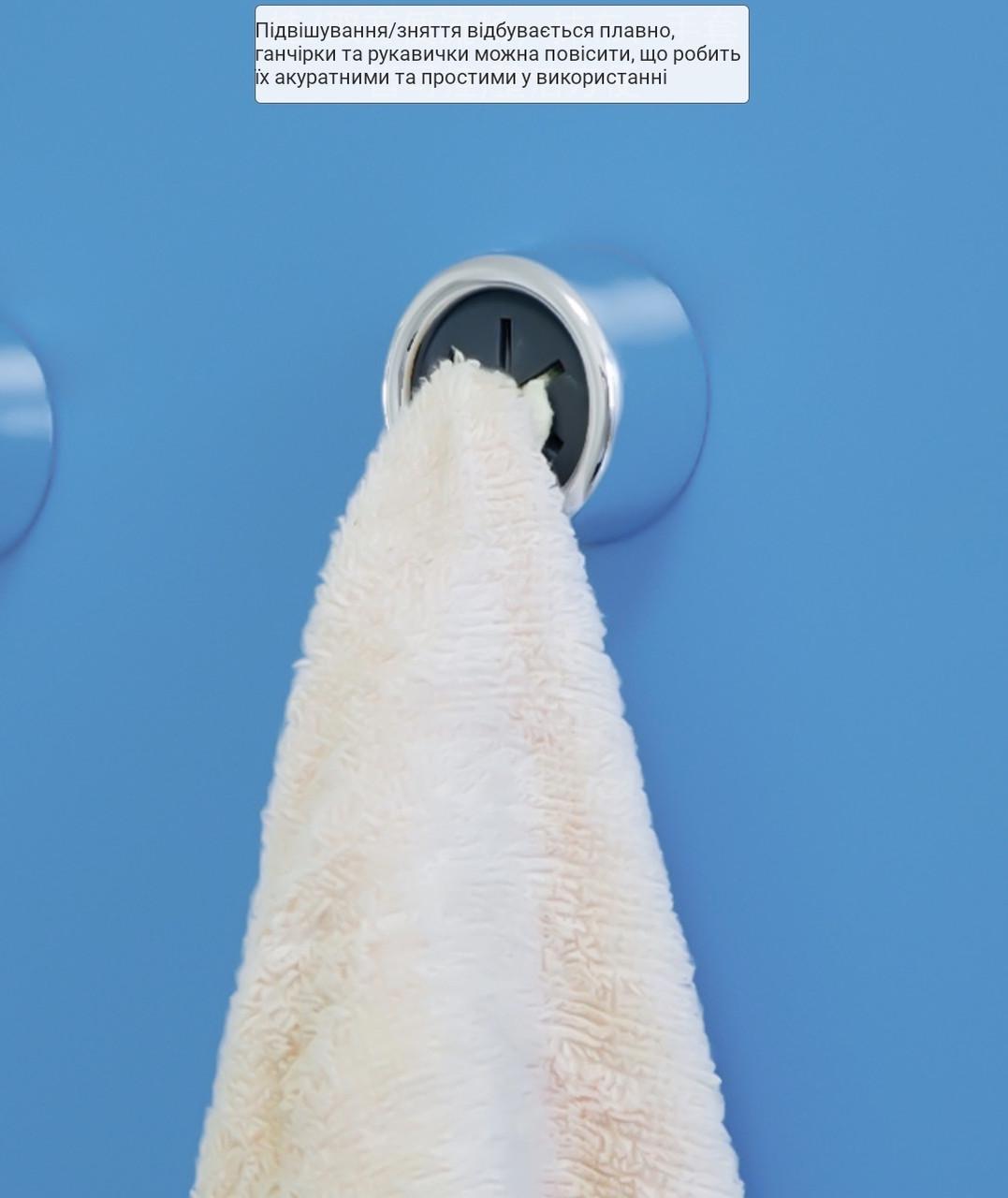 Тримач для рушників настінний круглий (2103300764) - фото 7 Тримач для рушників настінний круглий (2103300764) - фото 7