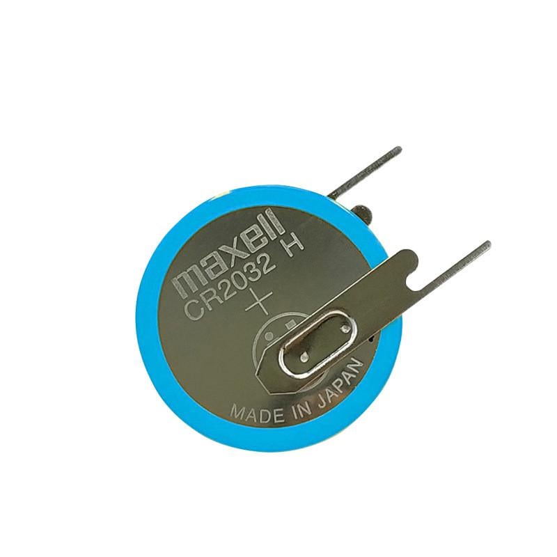 Батарейка CR2032H 3V 240mAh с контактами для монтажа на плату