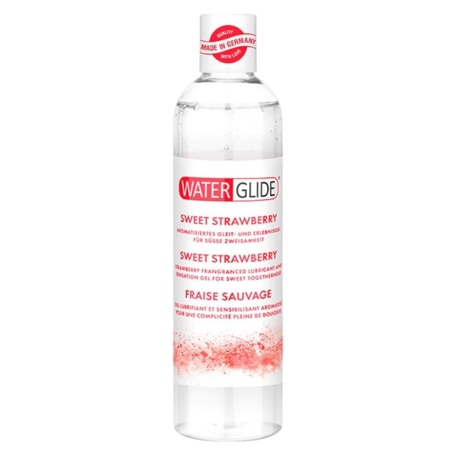 Лубрикант WaterGlide Sweet Strawberry с ароматом клубники на водной основе 300 мл (2515545396)