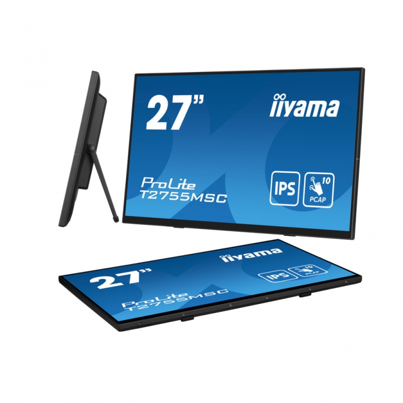 Монитор Iiyama T2755MSC-B1 сенсорный IPS 1920x1080 Full HD 27" (tf6340) - фото 9 Монитор Iiyama T2755MSC-B1 сенсорный IPS 1920x1080 Full HD 27" (tf6340) - фото 9