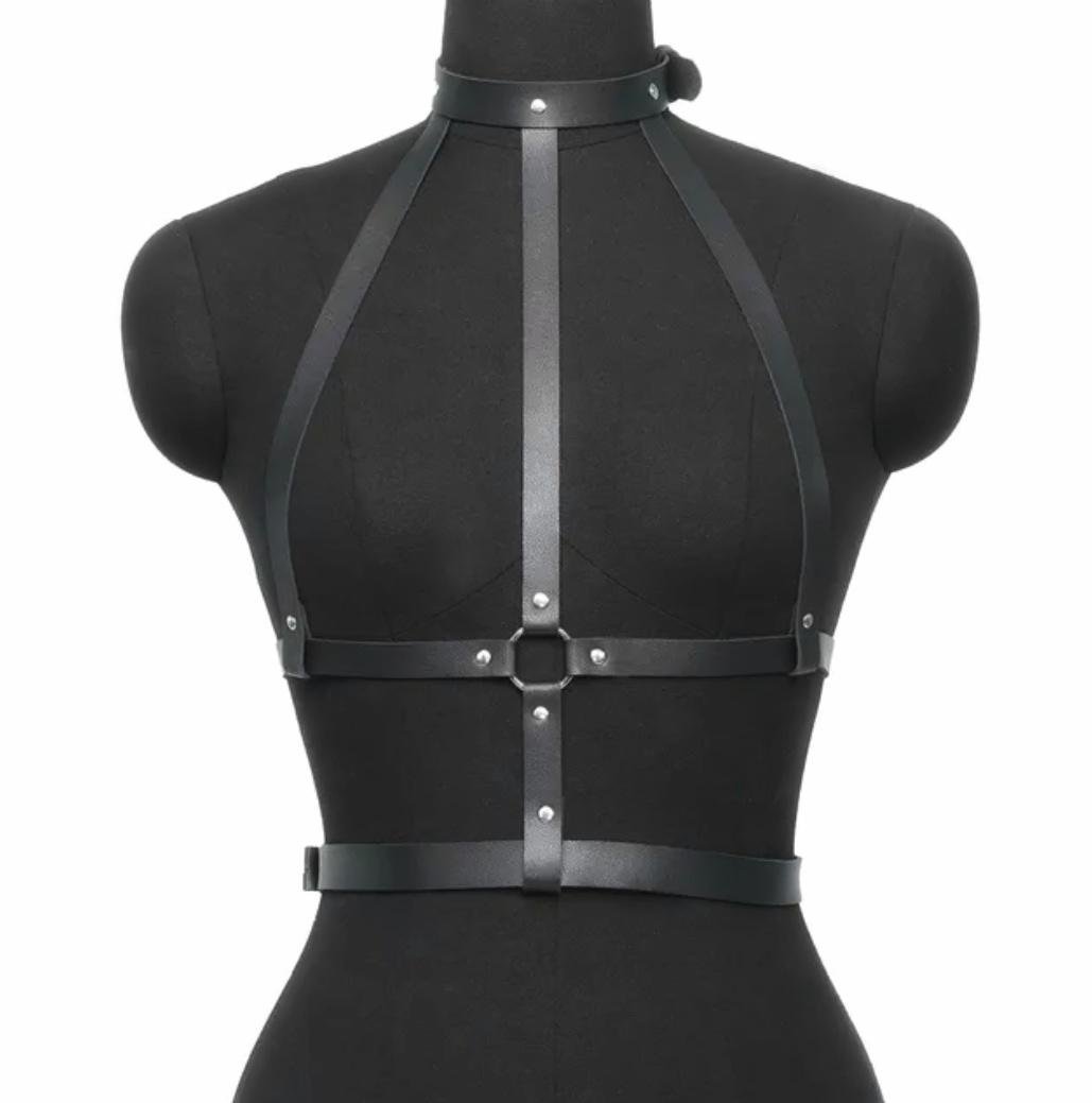 Портупея Тройная с кольцом Maze Bijoux Indiscrets унисекс Черный (B519) - фото 5 Портупея Тройная с кольцом Maze Bijoux Indiscrets унисекс Черный (B519) - фото 5