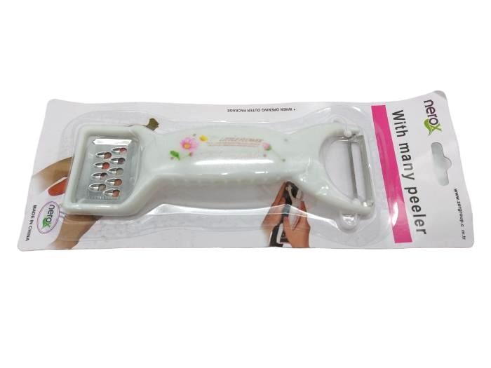 Ніж-економка з теркою пластиковий L 18 см (438597270)