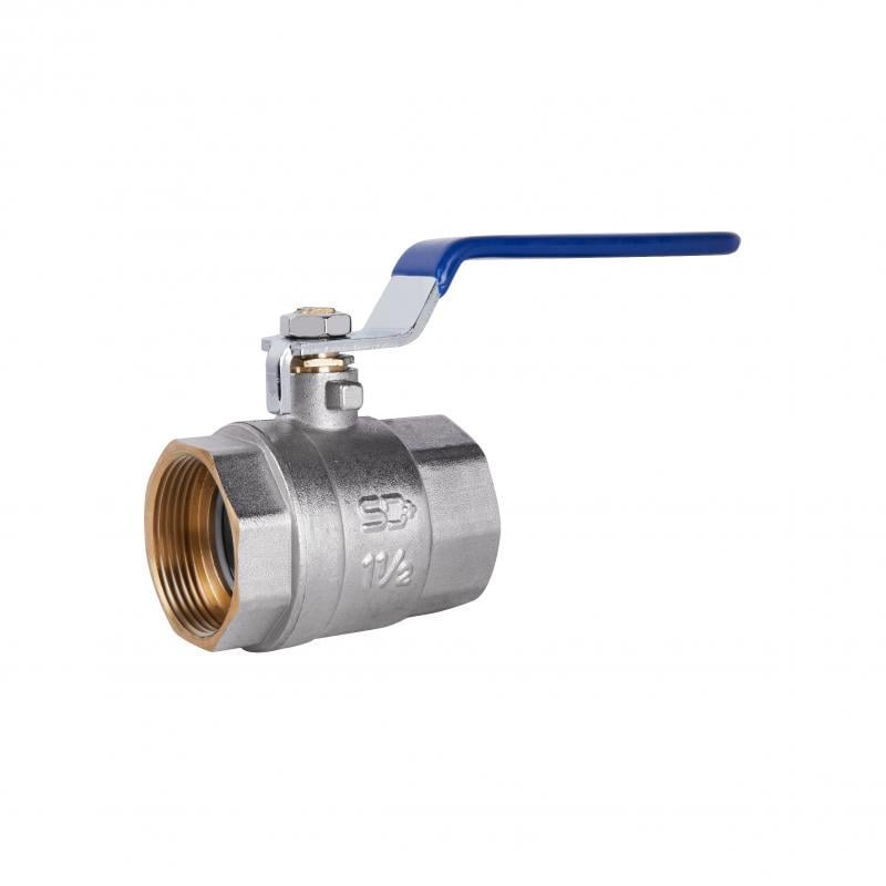 Кран шаровой SD Plus 1" 1/2 ВР для воды (SD600W40)