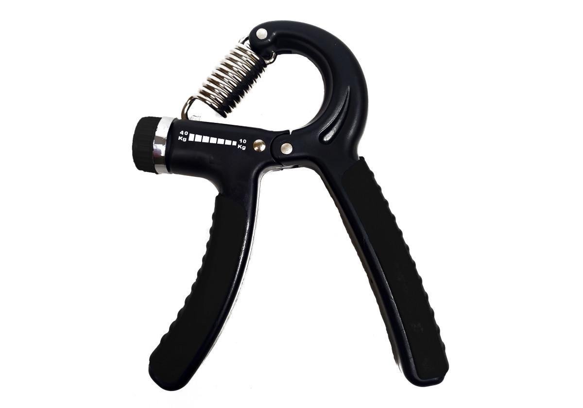 Эспандер кистевой EasyFit Hand Grip с регулируемой нагрузкой 10-40 кг Черный (EF-1900-B)