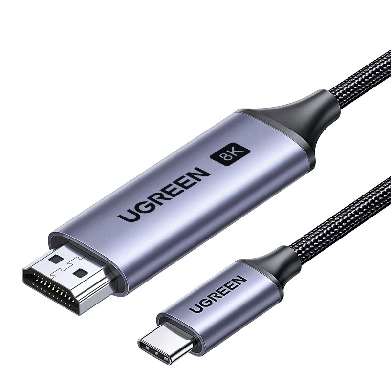 Кабель UGREEN CM565 USB-C to HDMI 2.1 8K/60Hz 2м (2000179)