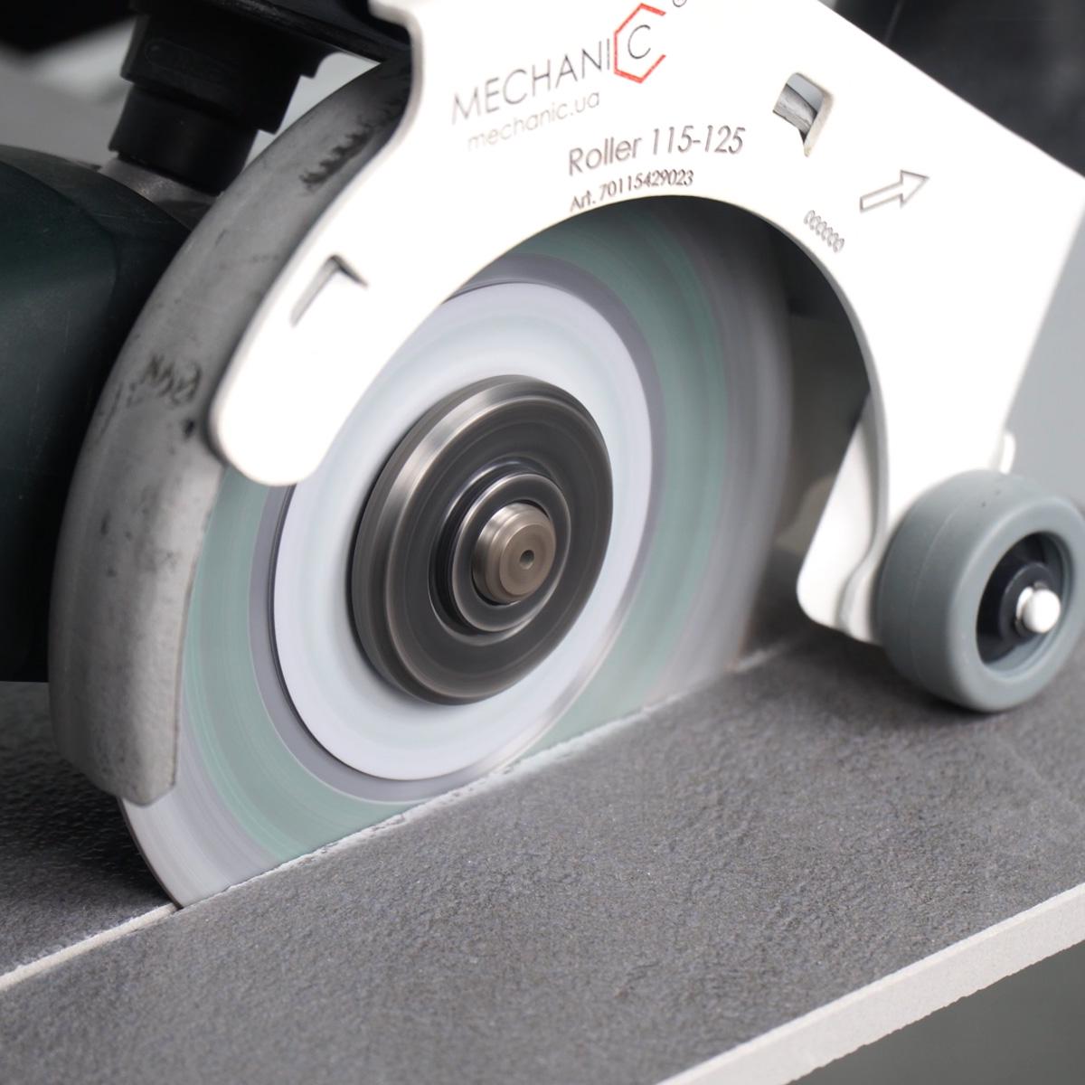 Насадка на КШМ Roller 115-125 для резки керамогранита Mechanic (70115429023) - фото 6 Насадка на КШМ Roller 115-125 для резки керамогранита Mechanic (70115429023) - фото 6