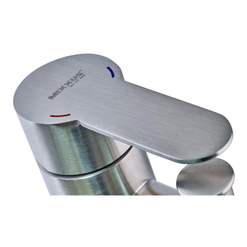 Змішувач для умивальника MIXXUS DAX-001-SH з гігієнічним душем Хром (OL-MI6072) - фото 3 Змішувач для умивальника MIXXUS DAX-001-SH з гігієнічним душем Хром (OL-MI6072) - фото 3