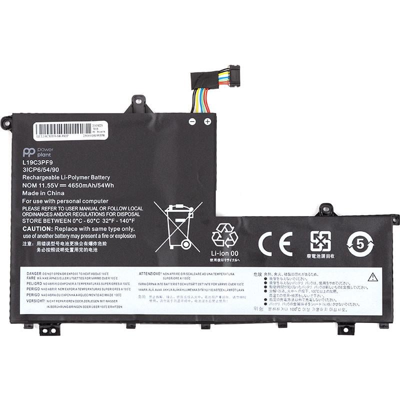 Аккумулятор Power для ноутбуков Lenovo ThinkBook 14-IML L19C3PF9 11,55V 4650mAh