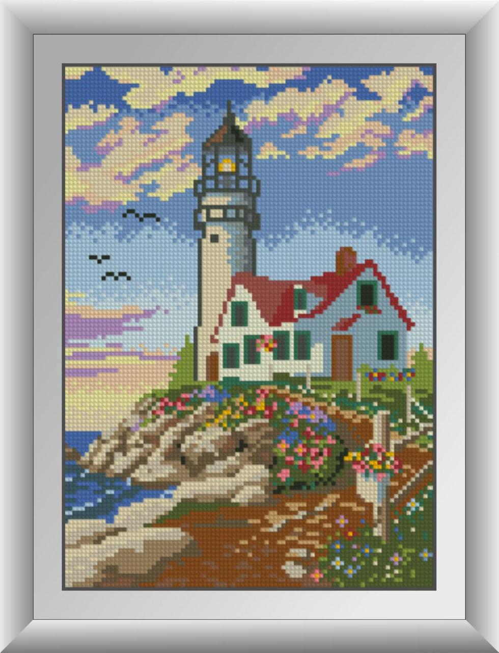 Алмазная мозаика Dream Art Дом у маяка 22х31 см (DA.30131)