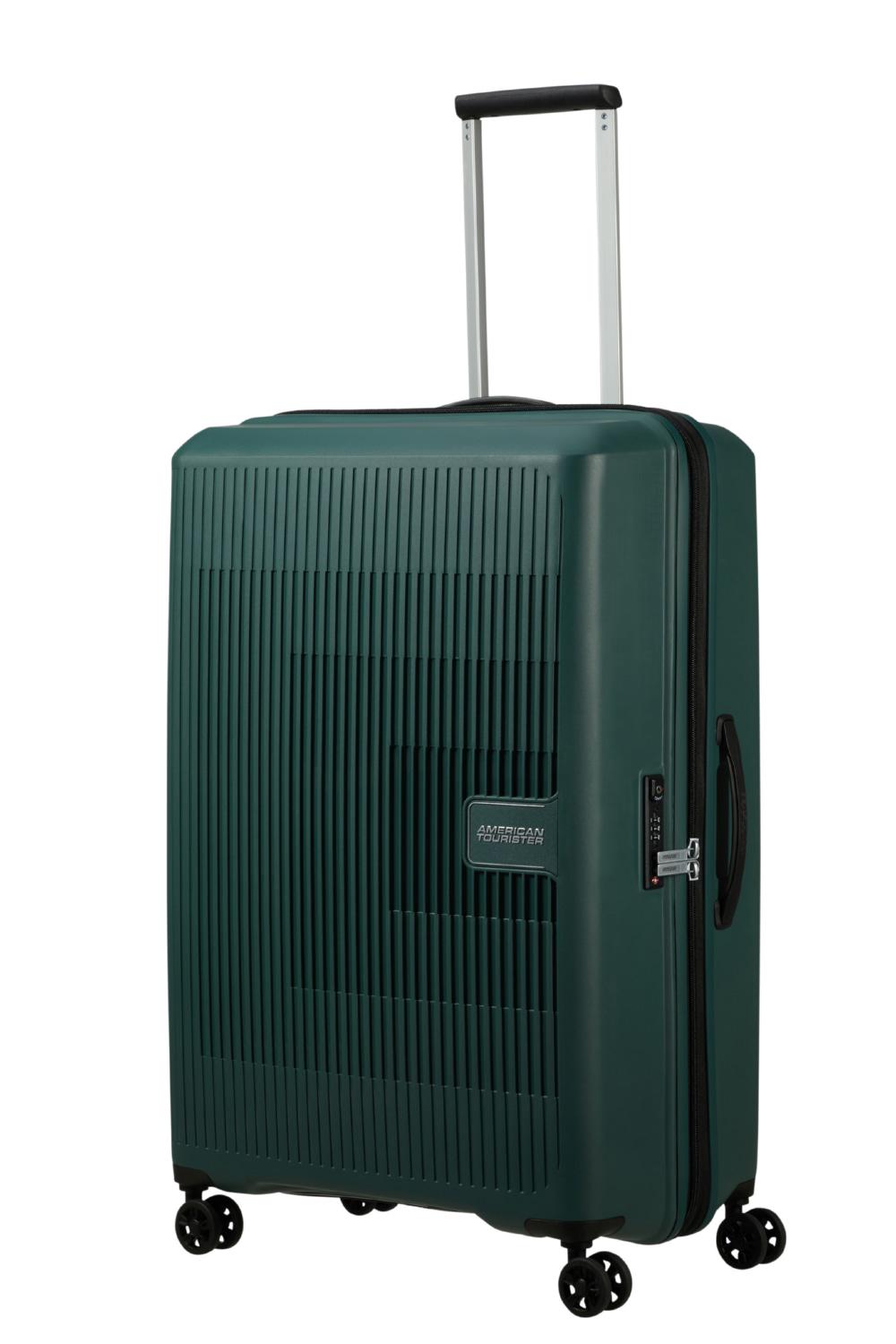 Чемодан American Tourister AEROSTEP 77x50x29/32 см Зеленый (MD8*04003) - фото 5