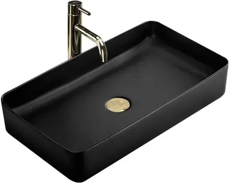 Умывальник Rea Denis 60 см Black (Rea-U7914)