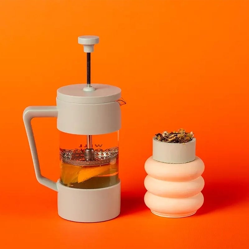 Заварник Well Done WD-8056A френч-пресс стеклянный 600 мл Mint (26202759) - фото 8 Заварник Well Done WD-8056A френч-пресс стеклянный 600 мл Mint (26202759) - фото 8