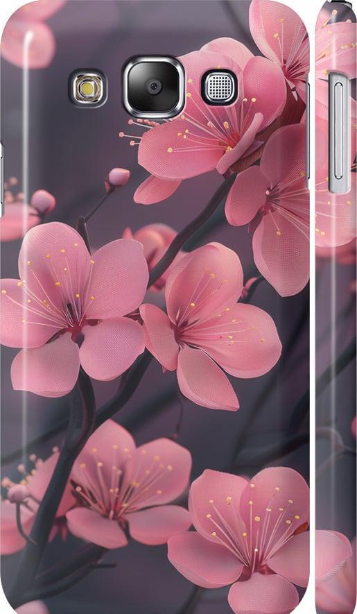 Чехол на Samsung Galaxy E5 E500H Пурпурная сакура (6075m-82-42517)