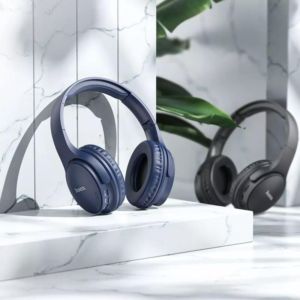 Наушники Hoco W40 Mighty Stereo Bluetooth Headphones Gray - фото 4